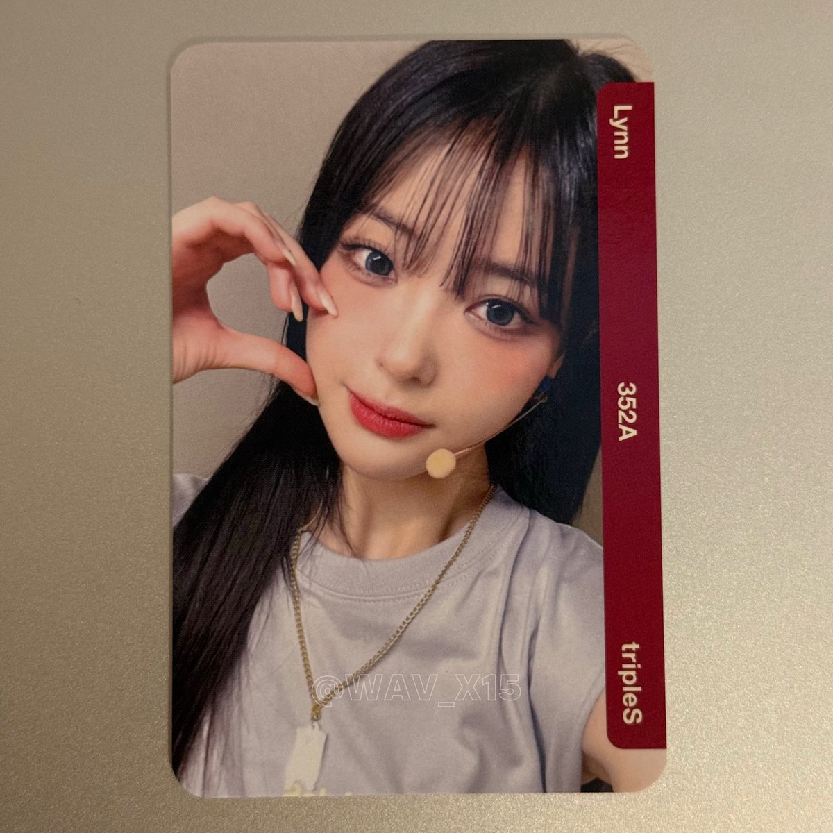 tripleS ナギョン Objekt AA352 QR未使用 FC 継続特典 tripleS HaYeon ハヨン 日本FC継続特典 aa352 objekt tripleS HaYeon