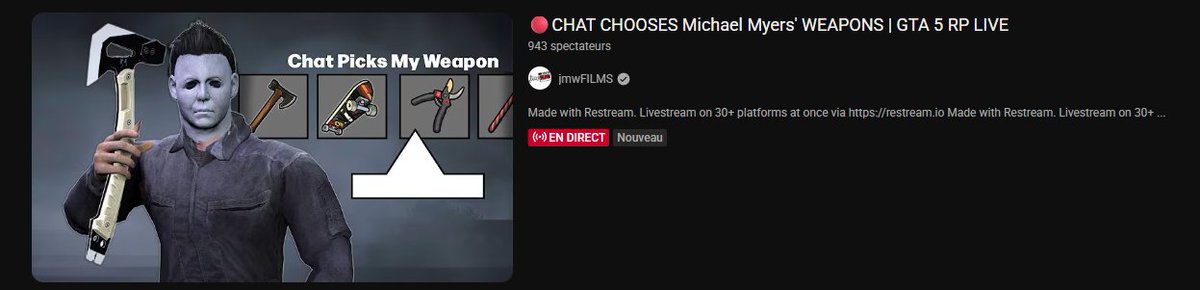 Se balader sur youtube, tomber sur mes icones dans une miniature  :)
