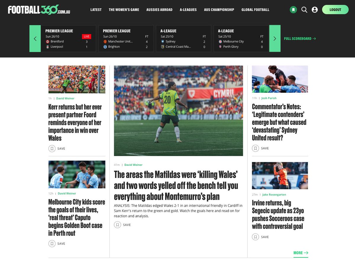 A bit to catch up on this Sunday arvo, so if you missed anything we hope we’ve got you covered <a href="/football360au/">Football360.com.au</a> 👇