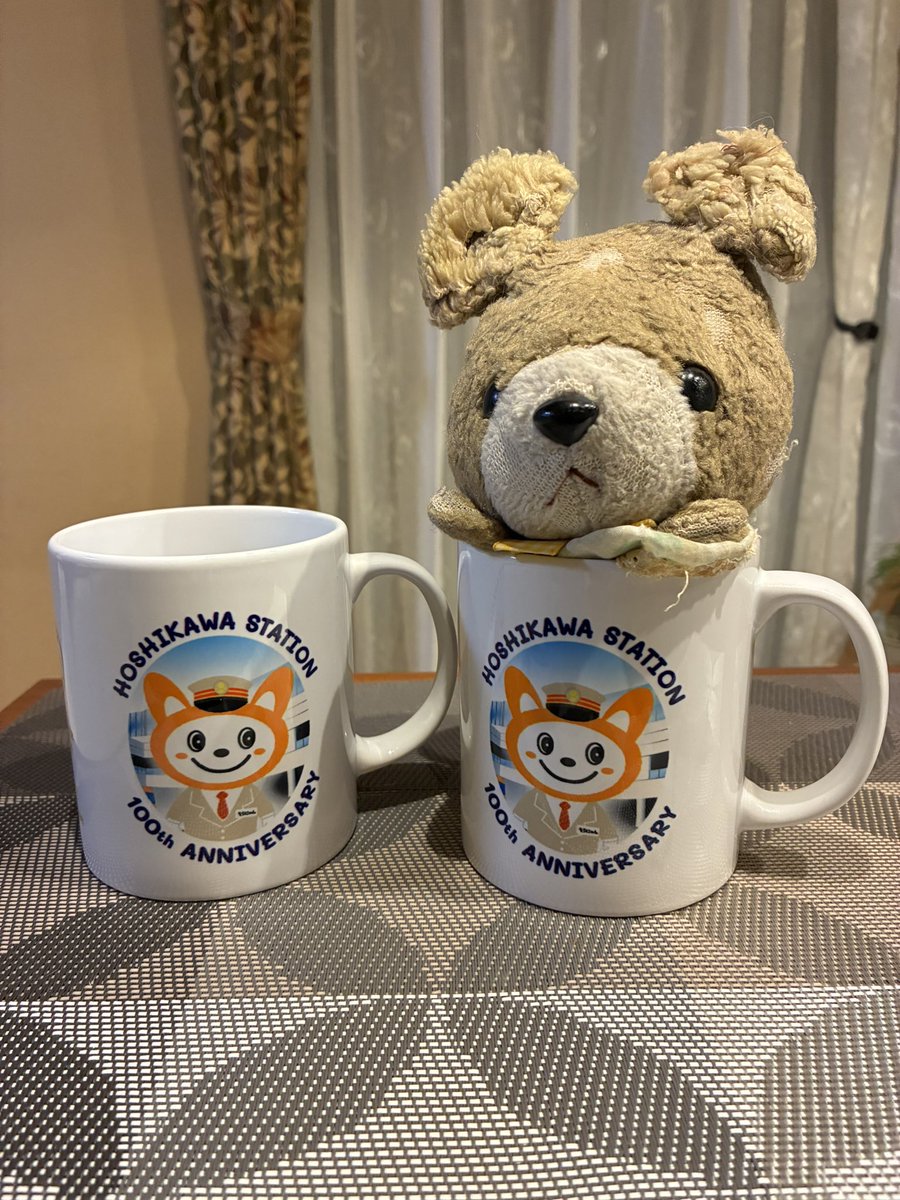 poefujimura's tweet photo. 保土ヶ谷区まつりでそうにゃんマグカップをゲット👍
限定品なのです❣️
最近そうにゃん運が良いなぁ😸

#2027年に星川駅開業100周年 #そうにゃん#相鉄 https://t.co/siVDpp6TBC