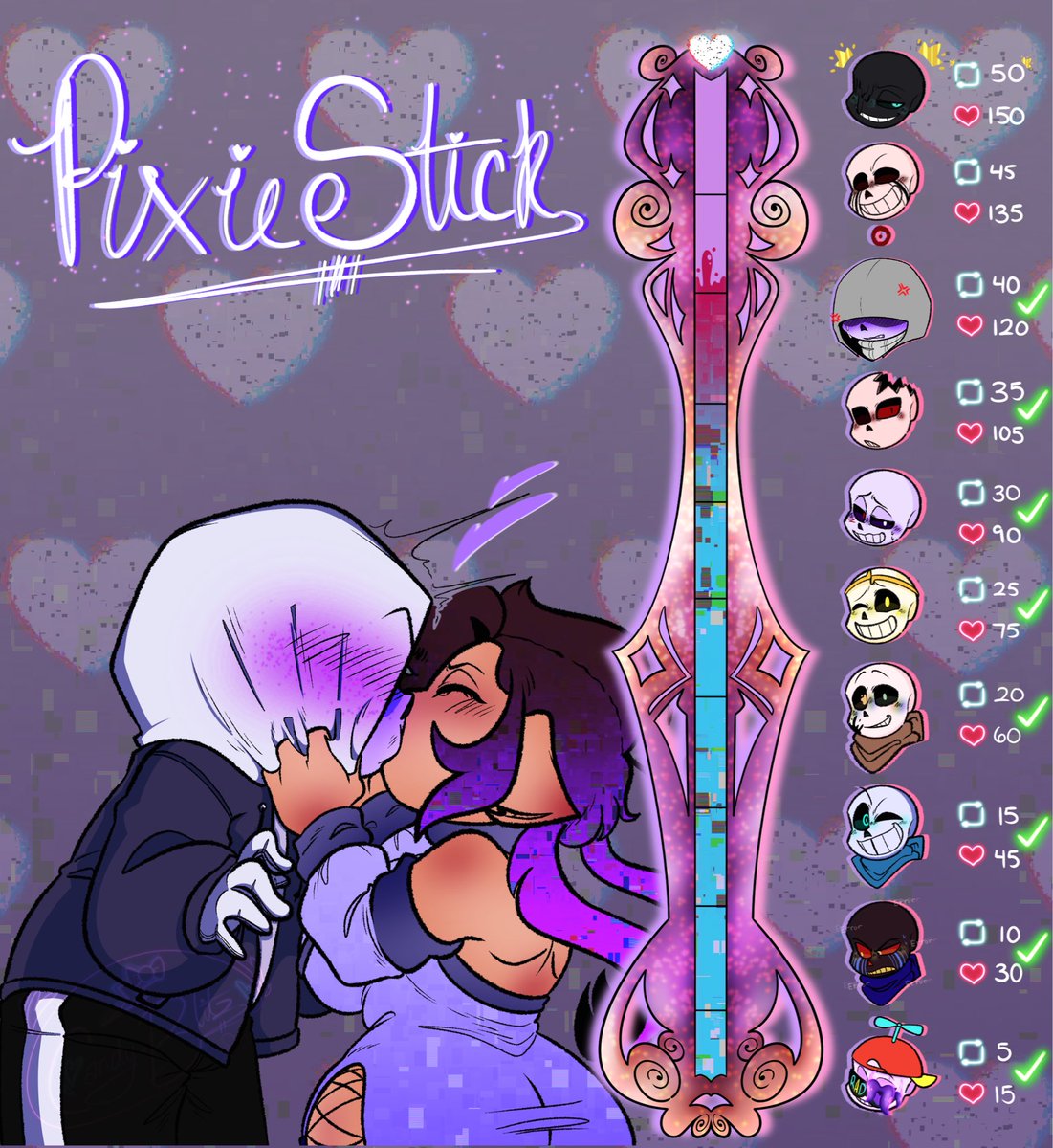 xglitch_candyx's tweet photo. #undertaleAU #utmv #CandyBlitz #DustSans #yumeship #PixieStick
Love-Hate kissing. Ya love to see it. 👍🏻
“Lets just get this over with. . .💢” https://t.co/vSS3mgNfQh