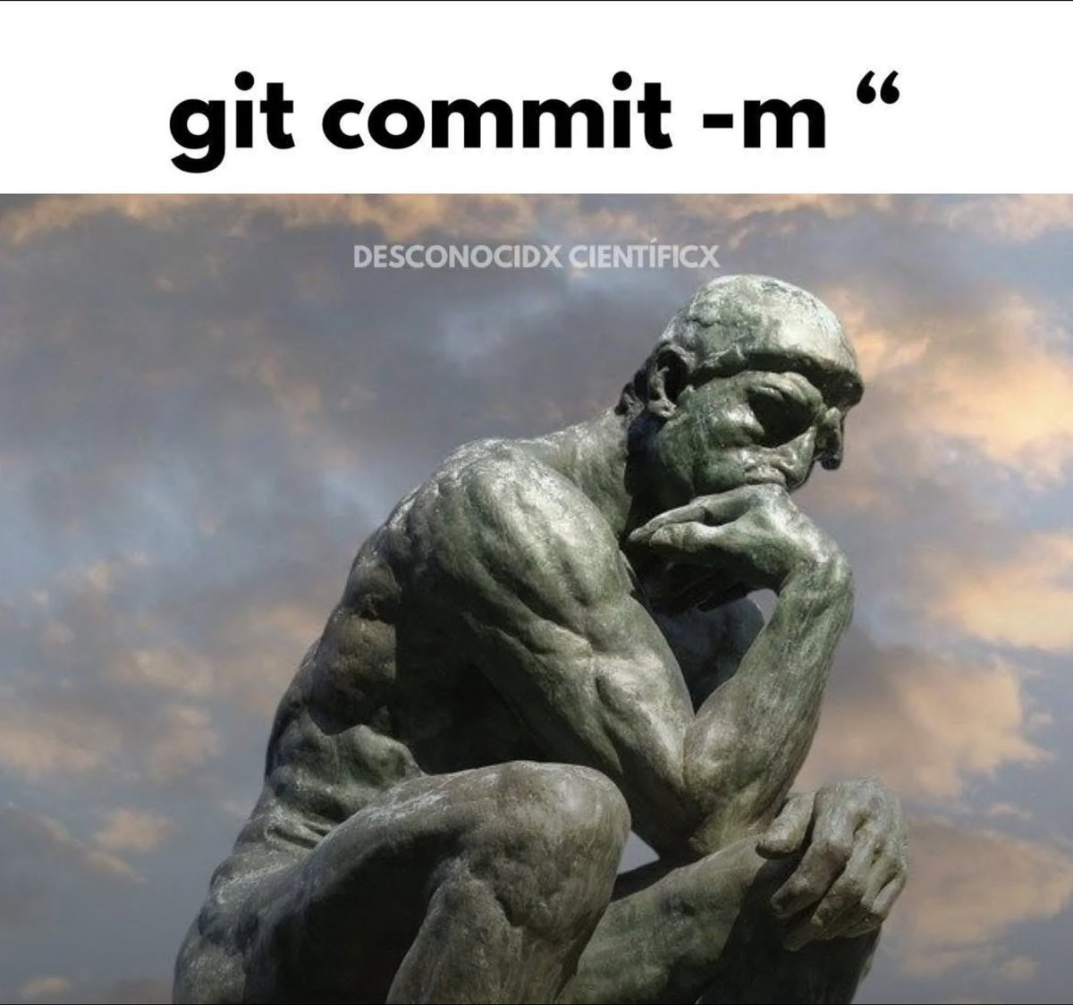 codingwithroby's tweet image. git commit -m “change fixed”