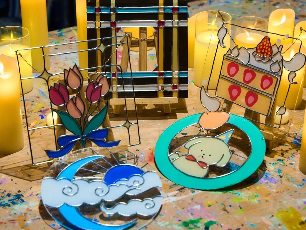 ろうそくの灯がゆれる幻想的なワークショップ体験【ART NIGHT】を好評