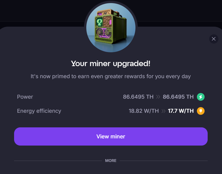 Slowly chipping away at that pesky electricity price 😁💪