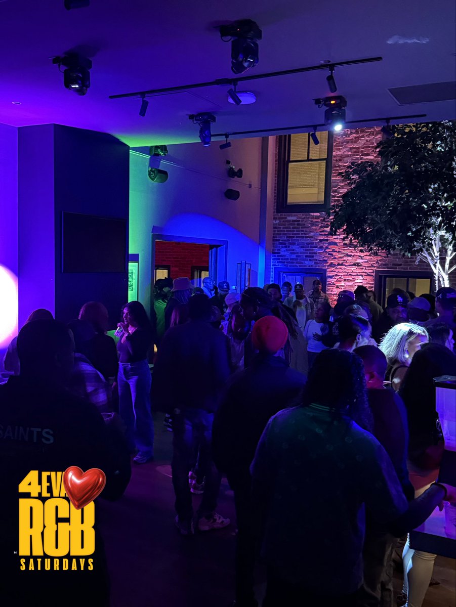 DJMEECHIE's tweet image. We open! 🔥🎶
4EVA R&amp;amp;B Saturdays — all vibes, all eras, all R&amp;amp;B.
Pull up &amp;amp; catch a vibe tonight ❤️‍🔥
📍88 Pratt St | 🕗 8PM–12AM
#4evaRnB #RNBVibes #DJMeechie