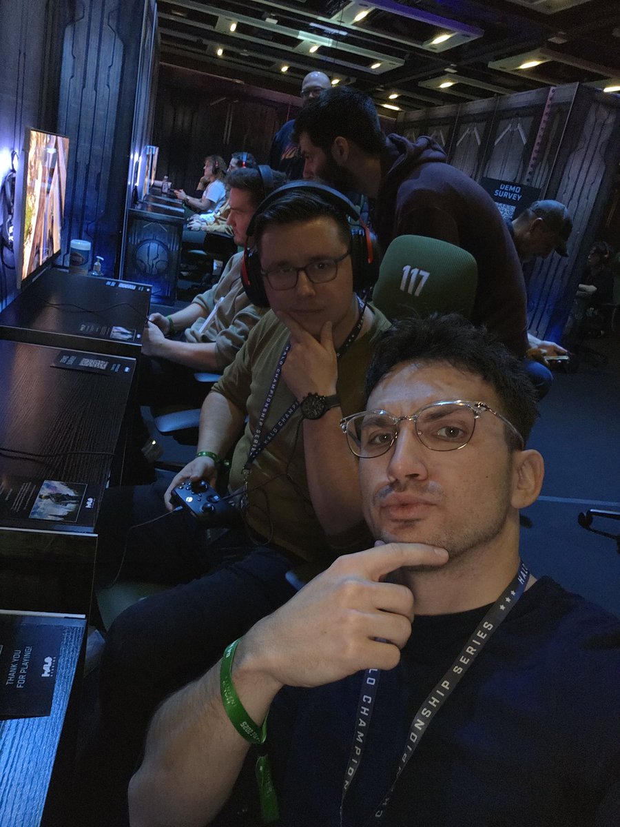 Halo Campaign Evolved playtesting with the fellow degenerates.