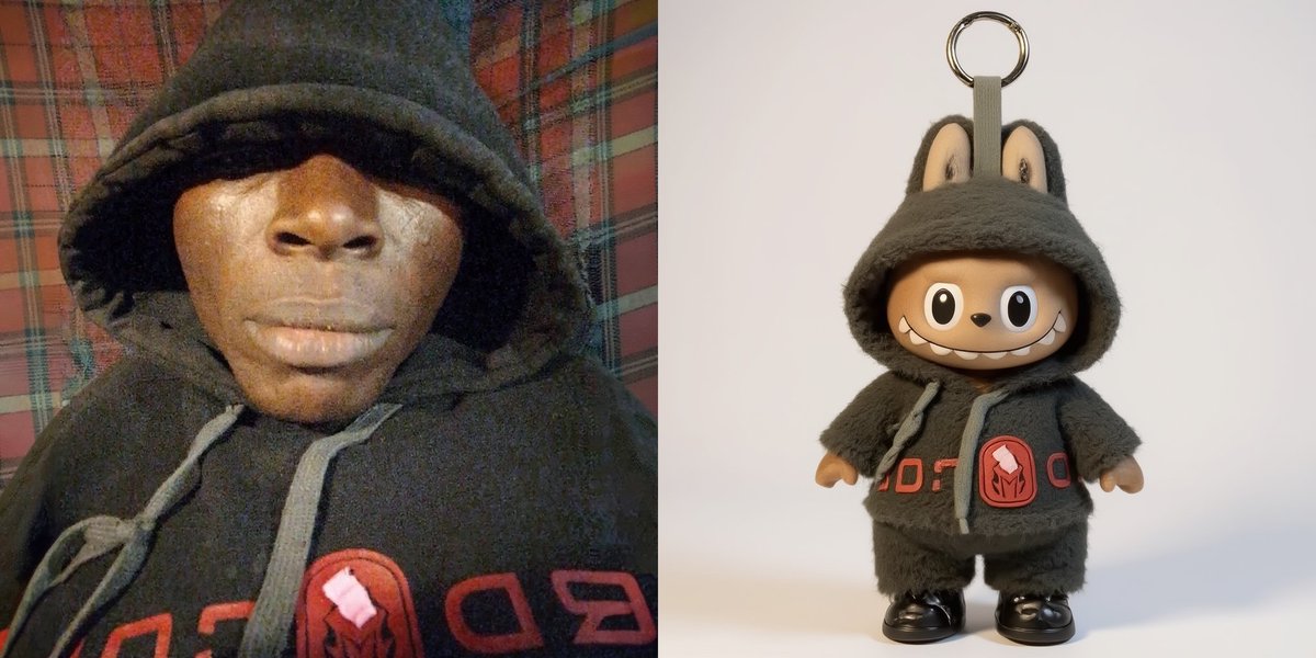 I just Labubufied myself with <a href="/shotwithdaisy/">daisy</a>! Try it yourself and we could both win prizes! 🎁 labubufy.daisy.so/73ca0506