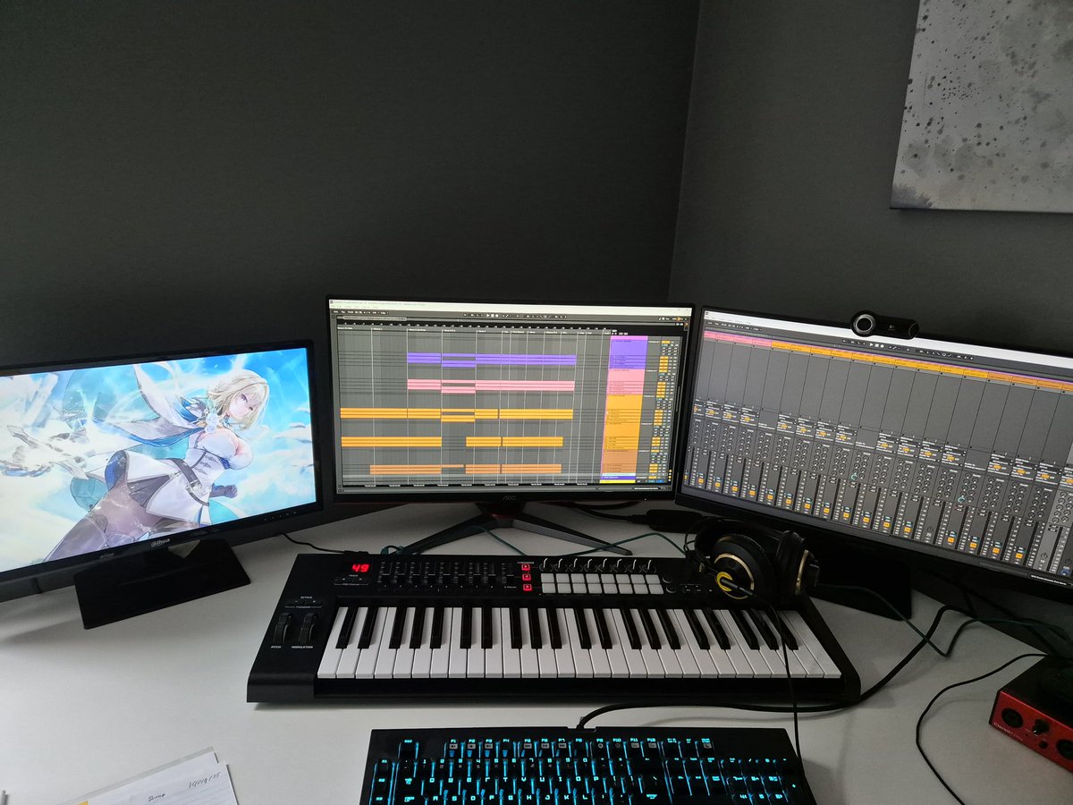 Jaden_Core's tweet photo. Hi everyone, thank you to Wilhelmina and Phase Connect for reaching out to me to compose her stream BGM, it was a lot of fun! And thank YOU, Squires/Snowflakes/Crewsaders for all your kind comments on the music. Congratulations on your debut Mina, you killed it! ❄️❄️❄️ https://t.co/9FeSncD8ci