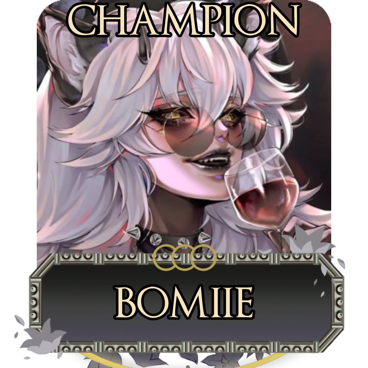 THE CHAMPION HAS BEEN DECLARED!

Congrats <a href="/Bomiie_/">𝕭𝖔𝖒𝖎𝖊 || Wolf Witch 💛🍷</a> for winning the Soul Calibur 6 Tournament! Huge thanks to everyone who came on by as your contributions all went to a great cause.

Truly, deeply, thank you 💜