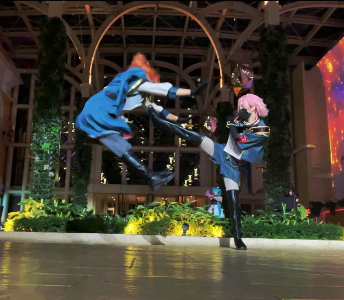 Double Face at Cosmeet Day 1