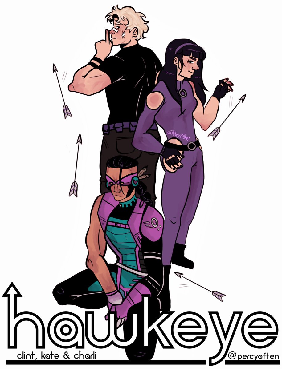 they think they’re tuff… #hawkeye