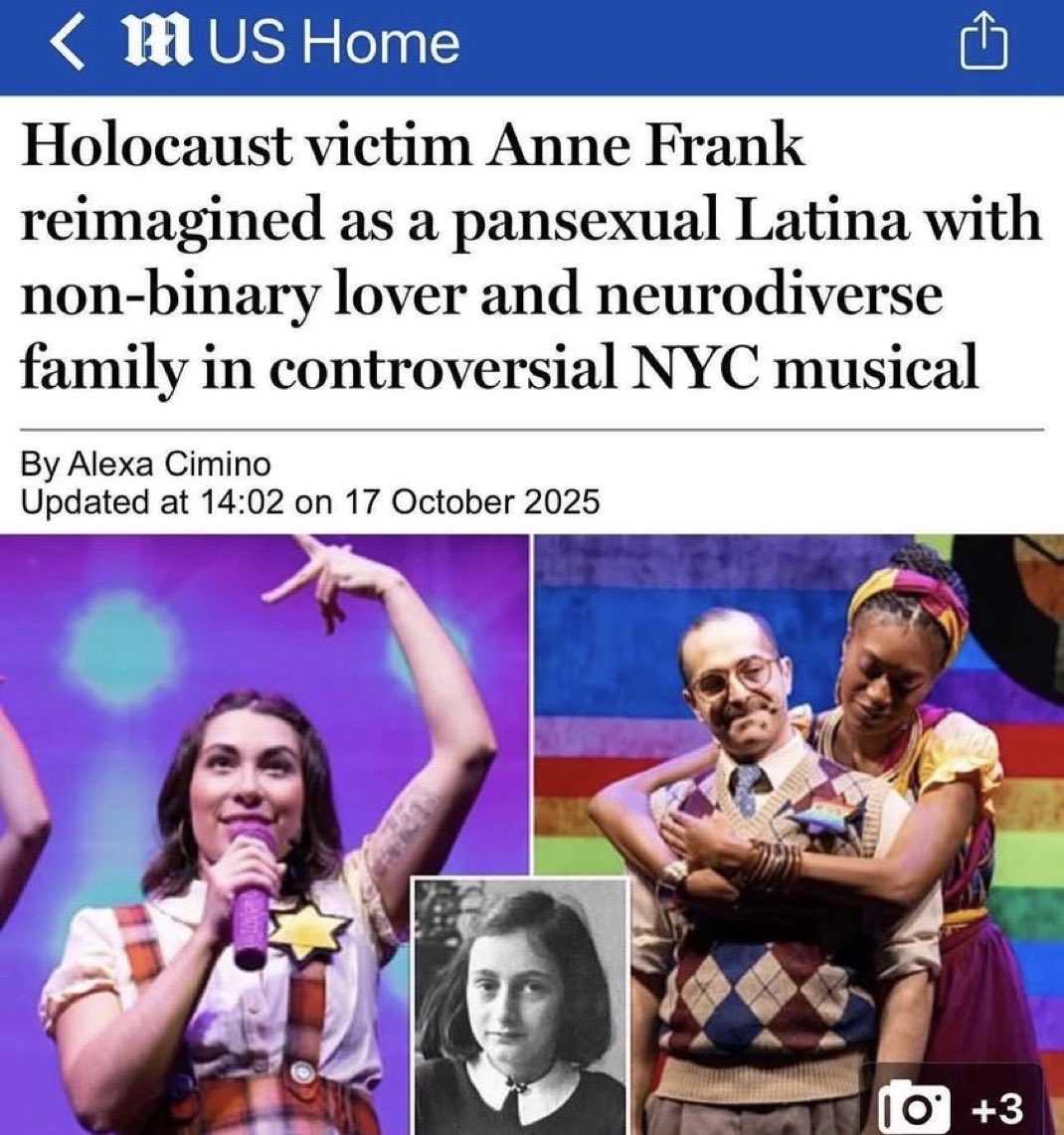 leonardaisfunE's tweet image. It’s nice to finally see a story about Anne Frank that honors the contributions of her people.