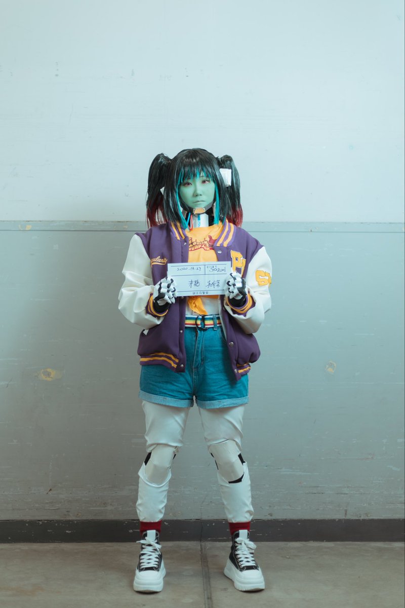 cos ⚠︎ コスプレ 銀河特急ミルキーサブウェイ 来栖マキナ 「スピード