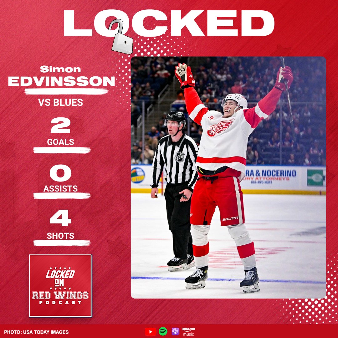 EDVINSSON! After struggling in back-to-back games Big Ed scores the game-winner in a big comeback against St. Louis. #LGRW