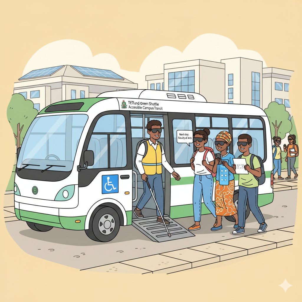 CitabNigeria's tweet photo. Commendable move by @TETFund_Nigeria on electric shuttles! 🚌⚡
CITAB urges @NUC_Nigeria &amp; @FMENigeria: Ensure full accessibility for blind students—we need audible stops, Braille, &amp; trained staff. #InclusionNow
Details: https://t.co/Rg6J1U34IC
#Accessibility #InclusiveEducation https://t.co/ZJACNfSgHD