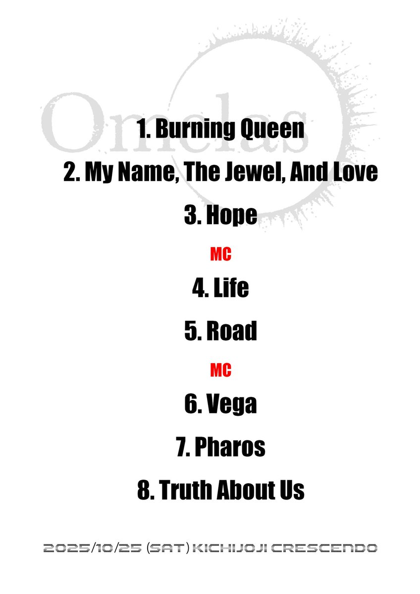 Omelas_official's tweet image. 昨日は吉祥寺クレッシェンドで六合さん企画「此岸夜奏 -SHIGAN YASO-」でした！ロングステージお楽しみいただけましたか？🤘
ついに果たされた六合さんとの競演😂念願叶い嬉しかったです…😂

対バンの皆様含めとても刺激の多い1日でした！ありがとうございました！

観に来てくださった軍師と📷