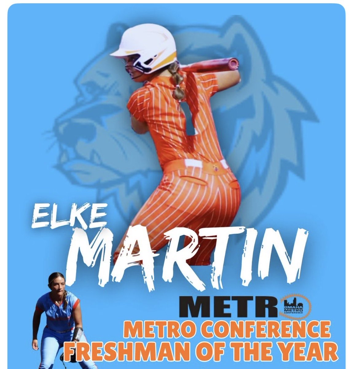A huge congratulations to <a href="/julianseverson7/">Jules Severson</a> and <a href="/EMartin_2011/">Elke Martin 2029</a> for being the Metro Conference Freshmen of the Year! So excited to see both of them in gold this season 💛