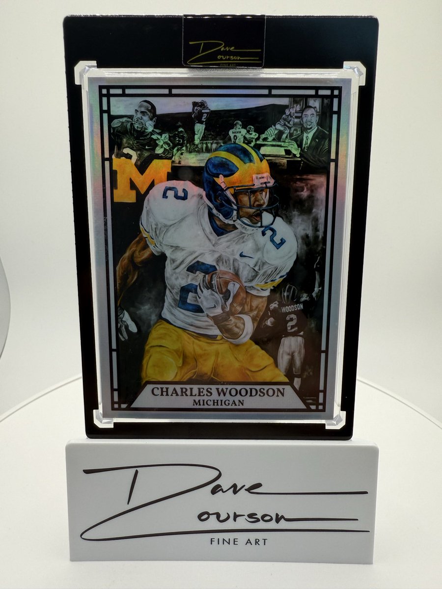 I love how these cards turned out. “Forever Victors” available in JJ McCarthy and Charles Woodson.

#GoBlue #michiganwolverines #Michigan #JJMccarthy #charleswoodson #sportscards