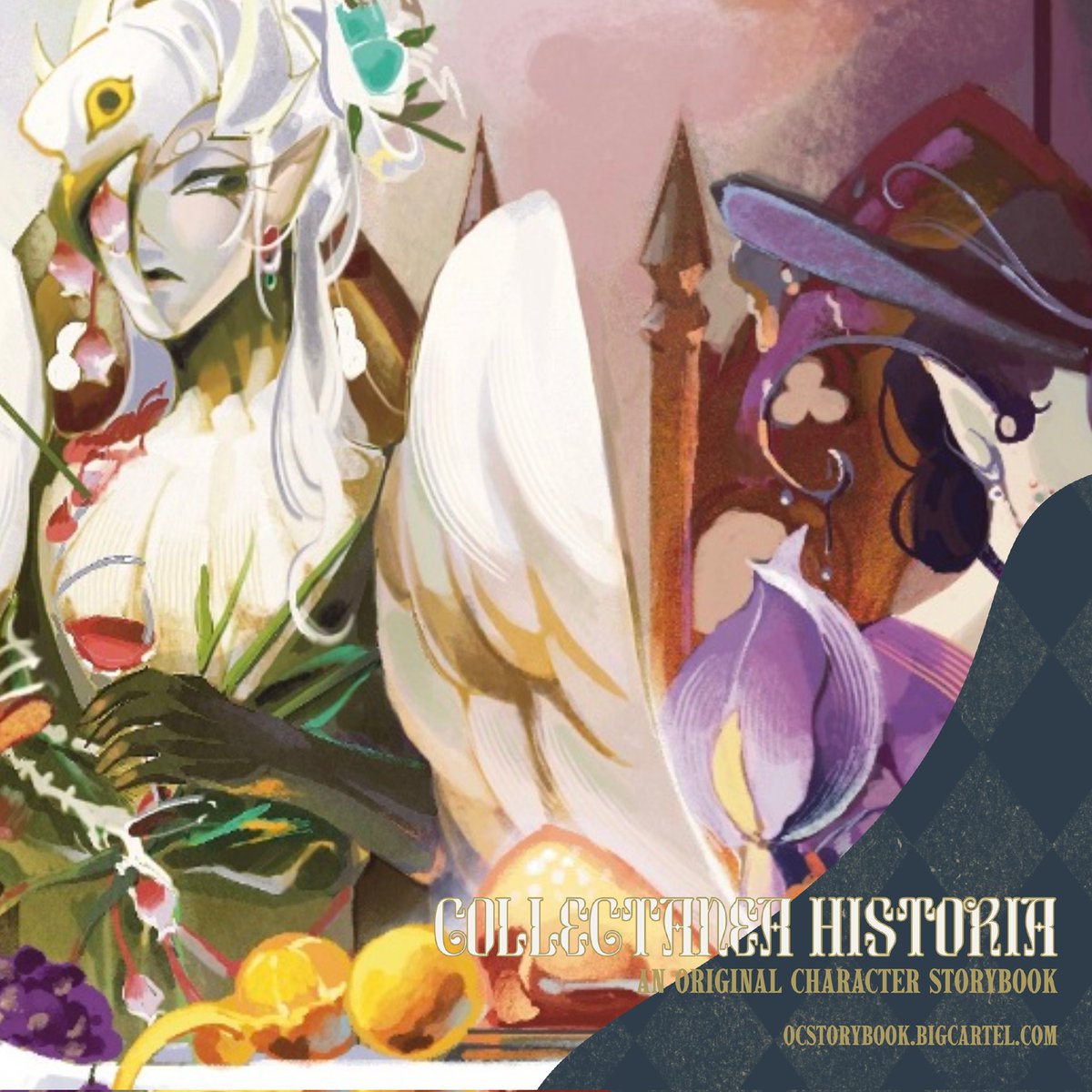 jellytheteawolf's tweet photo. Preview of my piece for @oc_storybook ! I wonder what kind of guests populate the prince's banquet...
You guys wanna preorder so bad...
#jt2w_oc #oc #fairytale https://t.co/gjptS3BCLi