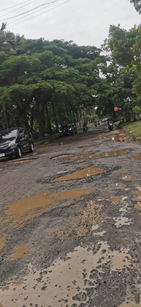 ywibisono's tweet photo. Mas @mas_triadhianto mohon survey jalan di perumahan duta harapan.. Hanya 1 kilo dari sumarecon mall.. Kondisi hancur lebur https://t.co/cN7OFPWdLJ