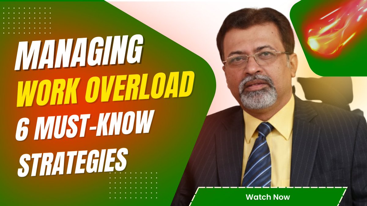 Kumar_Amitabh22's tweet photo. https://t.co/M9MGAzymQS
✅✅New Episode Alert ! Watch the new Friday Episode aired at 8:00 p.m.✨✨
🟢🟢 Managing Work Overload Smartly: 6 Must-Know Strategies (S01 EP08)✨✨
🔥🔥Drowning in work? We've got your back!
#amitabhkumar (Host)
🔥Subtitles Available https://t.co/s0AdyixEMP
