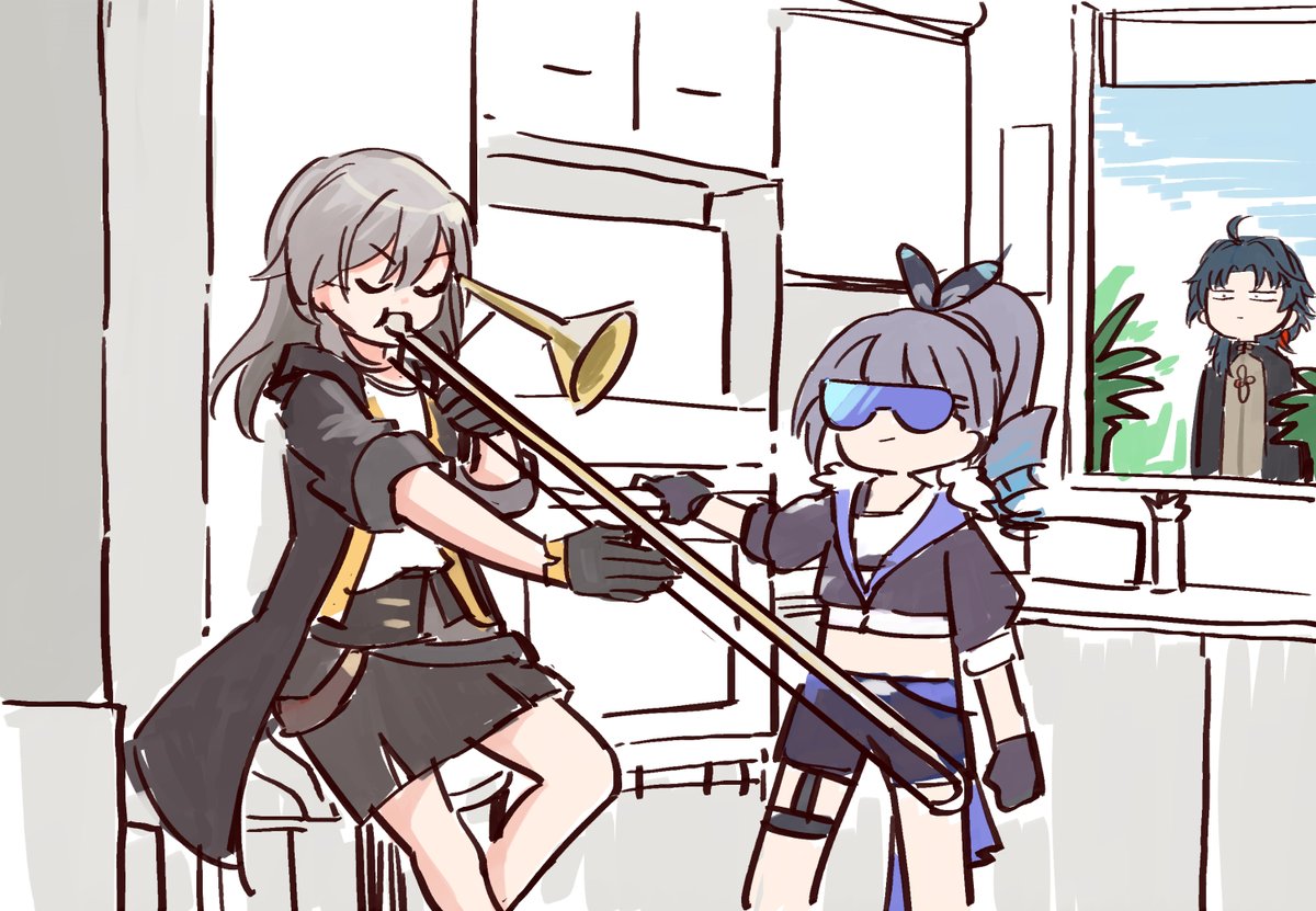 MZxiaxi's tweet image. Kafka is not at home today🥳
#HonkaiStarRail