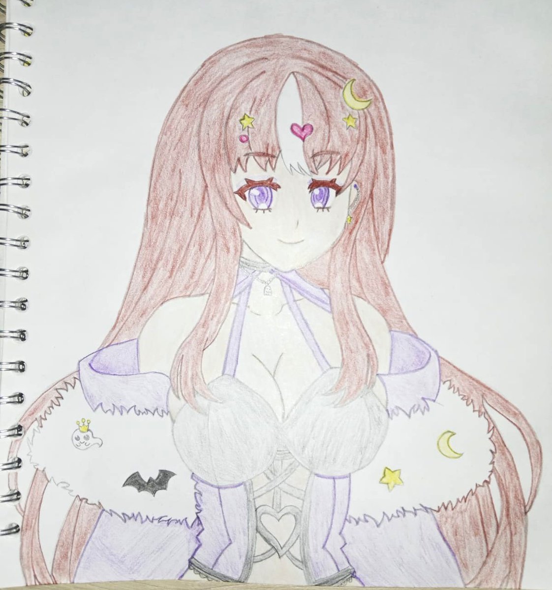 Fanart hecho para el primer aniversario del redebut de <a href="/jazminvtuber/">┆👻┆ JazminVT 💜ヅ</a> Feliz aniversario Jaz, ha sido un honor ser tu seguidor todos estos años, eres una gran inspiración para mí :)