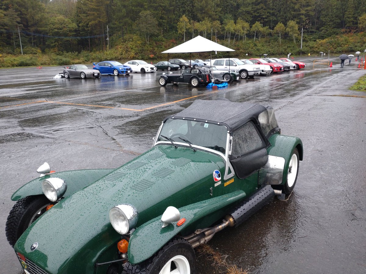 SOCJjp's tweet photo. SOCJ Slalom Training in HODAIGI を開催しています。
#caterhamsuperseven #lotussuperseven #socj #japan https://t.co/A70OYU1UAZ