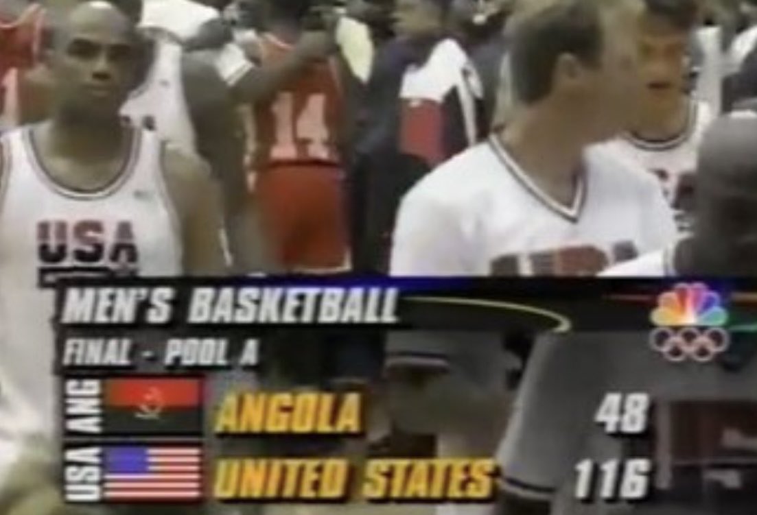“I don't know anything about Angola, but Angola's in trouble.”
-Charles Barkley