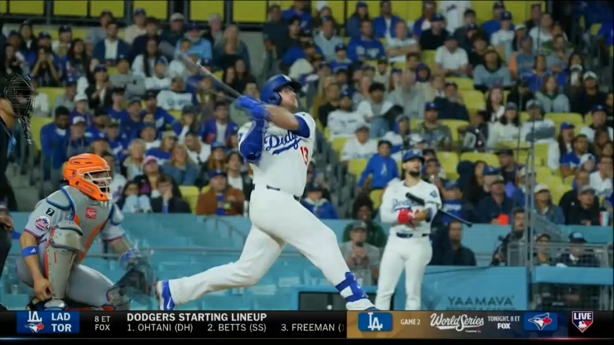 The homer hunch strikes again!
Harold had a pregame feeling Max Muncy was going deep tonight 😤