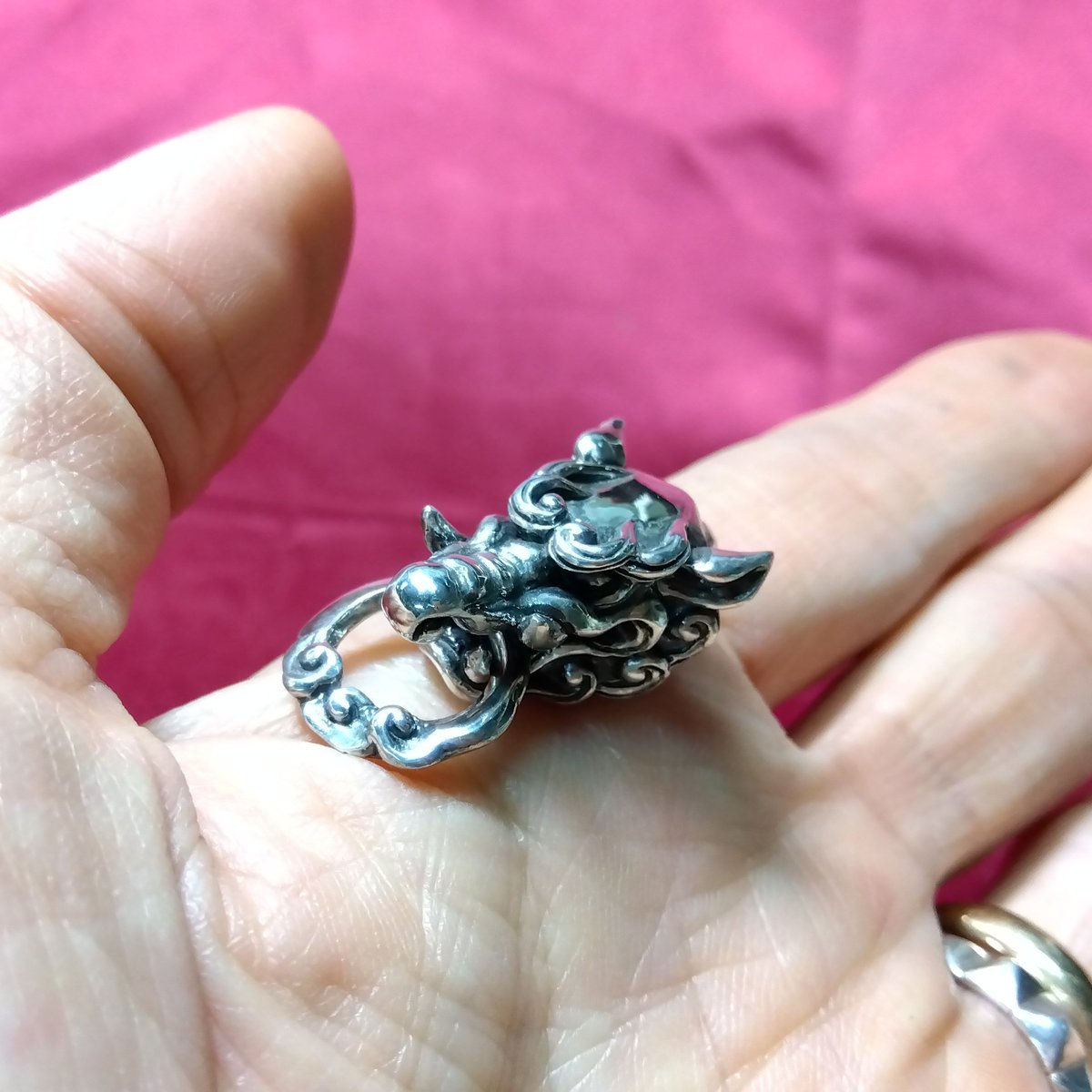 LOVECRAFT   18K   ハンドメイドパーツ　厚み1.5cm LOVECRAFT 18K ハンドメイドパーツ 厚み1.5cm LOVECRAFT 18K