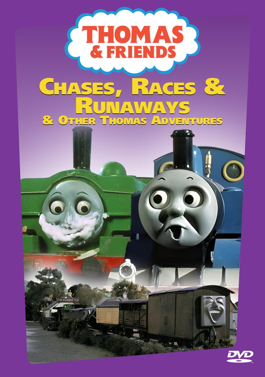 I recreated Will Not Stop (Unstoppable Engines) Japanese DVD, so I thought I would recreate other DVDs outside from the US releases.