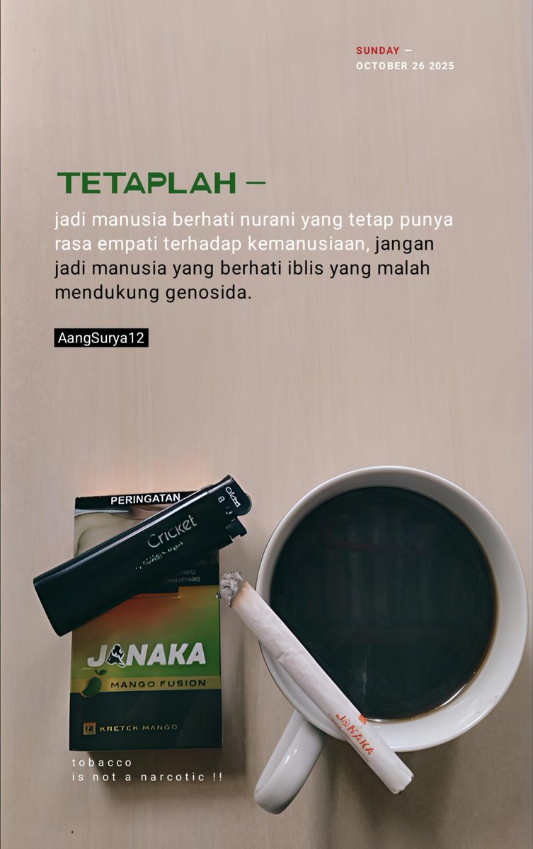 5⇂ⵡ0⇂Z nʎʞɔᖵ
𝓭𝓪𝓷 𝓪𝓷𝓽𝓮𝓴 𝓪𝓷𝓽𝓮𝓴𝓷𝔂𝓪  !!

...
Minggu Pagi
Morningg Happy Weekend
Harapan Baru.