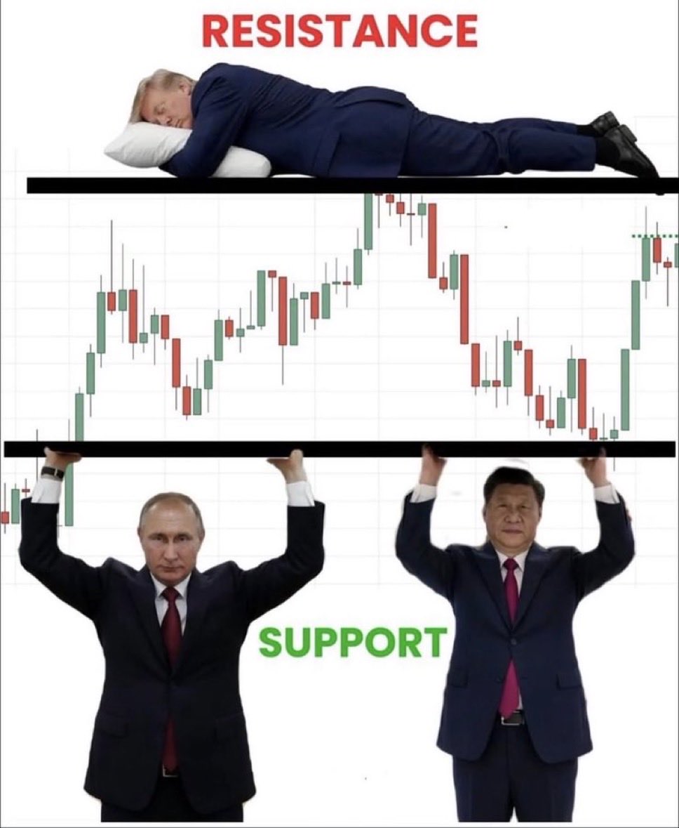 🇷🇺 Russia is now using bitcoin for foreign trade.

🇨🇳 Chinese oligarchs use bitcoin to get money out of the country.

🇺🇸 Meanwhile, Trump tariff announcements are used as cover for insiders to put in massive shorts on BTC.