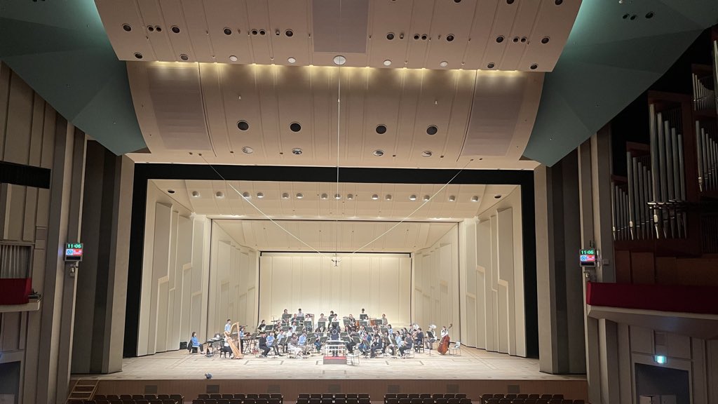 ただいまゲネプロ中🎷🎵🎵
初の #NHKホール✨✨

当日券は13:00より販売いたします🎫

みなさまのご来場お待ちしております😊

#井田勝大 #TKWO #ロトシリーズ #ドラクエ