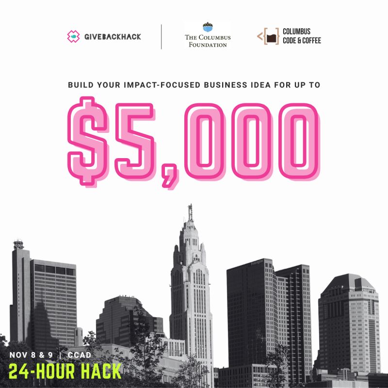 CBUSCodeNCoffee's tweet image. We’re excited to team up with @GiveBackHack for their upcoming 24-Hour Hack on Nov 8-9!
The best part: tickets are free for Code & Coffee attendees!
Spots are limited, so RSVP soon: meetup.com/columbus-code-…