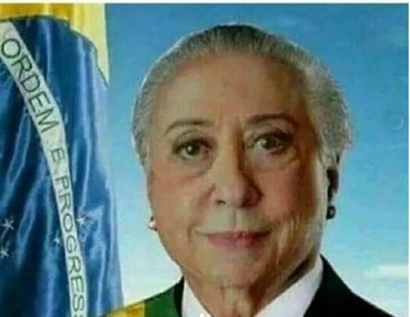 Caramba! Se maquiar o Temer ele fica igualzinho a Fernanda Montenegro #AltasHoras