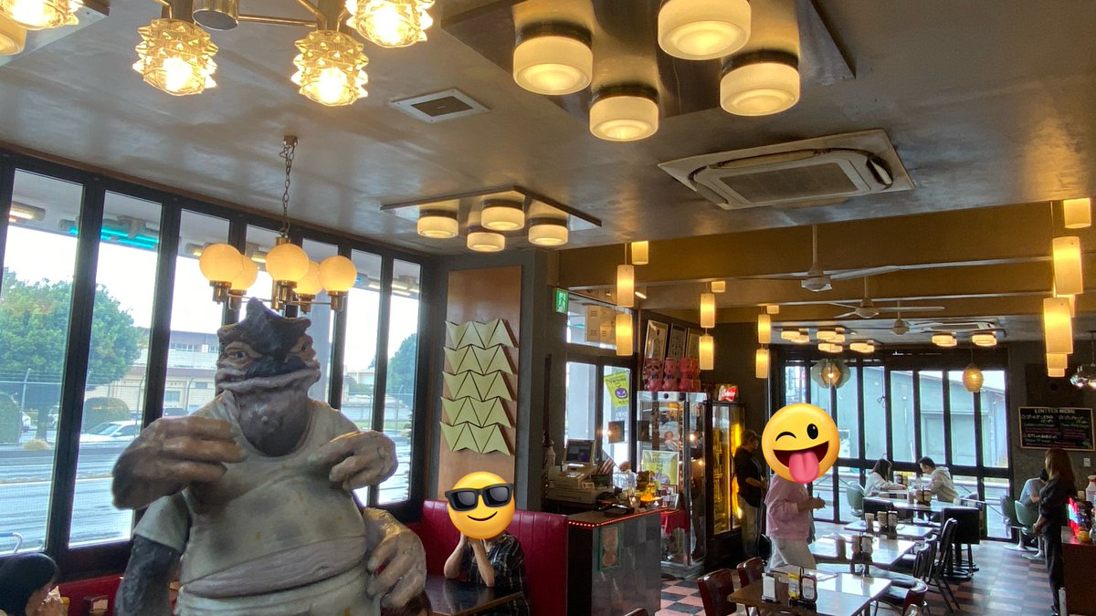 今日はアメリカンなダイナーに来た🇺🇸🍔
『オビワーン！』
#デモデダイナー