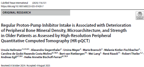 doctorneyro's tweet image. Long-term #PPI #intake was associated with a significant decline in #corticalmicroarchitecture at the #radius and with a significant deterioration of volumetric #bonemineraldensity and #strength at the #tibia in #olderpatients.

#Protonpumpinhibitors

link.springer.com/article/10.100…