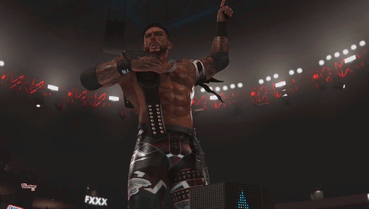 WXW_overkill's tweet photo. ONCE AGAIN!
Meyers walks out of the main event as a 3x and NEW ⭐️Verkill World Champion!
-#WXW #FRIGHTMARE #WWE2k25 #CAW https://t.co/7cZ0GGxi1y