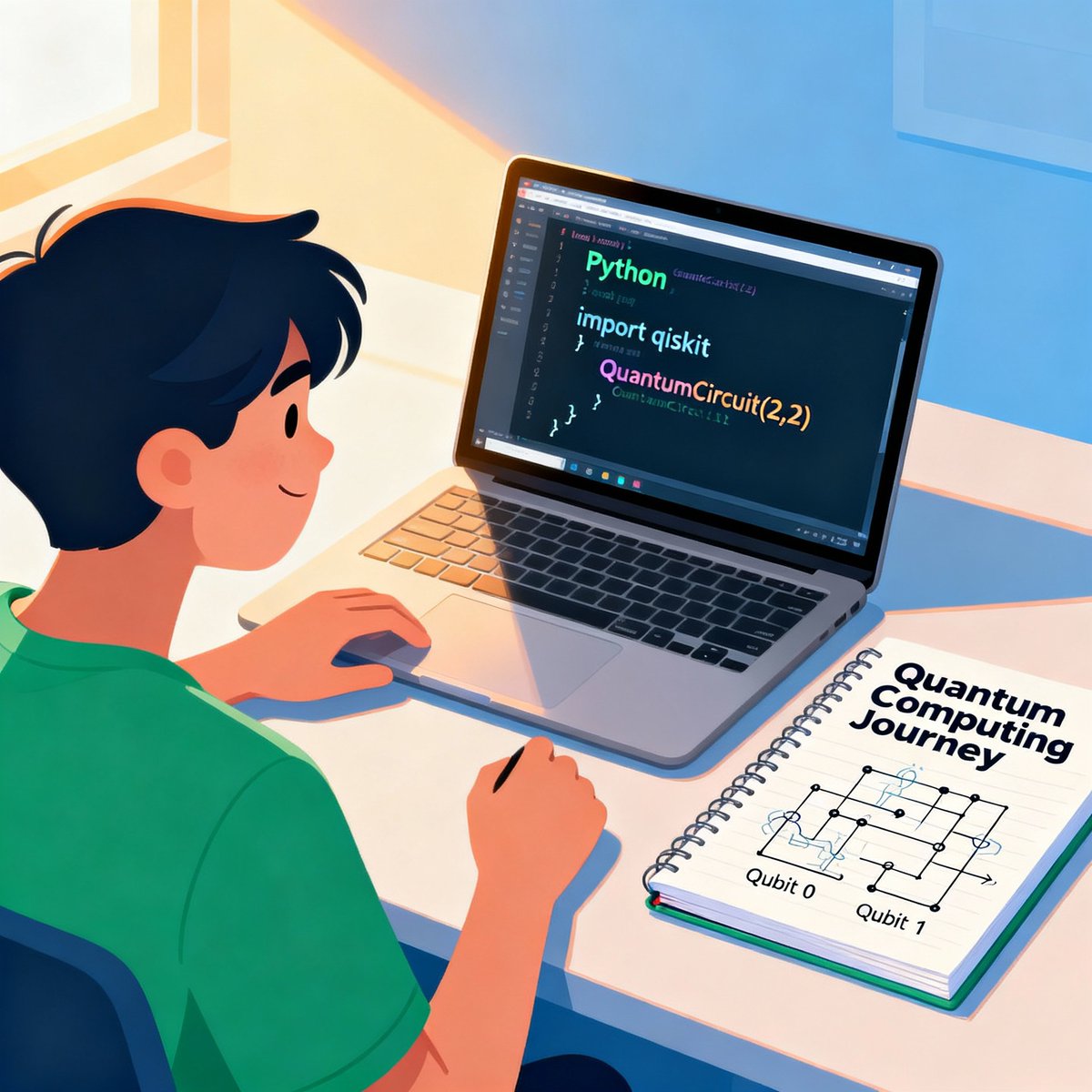 Excited to kick off my #QuantumComputing journey 🚀 Starting with Python, I’m building my math fundamentals &amp; diving into Qiskit hands-on. Next 6-12 months = deep focus on quantum circuits, ML &amp; error correction. Fellow learners, let’s connect! #Python #Qiskit #LearningJourney