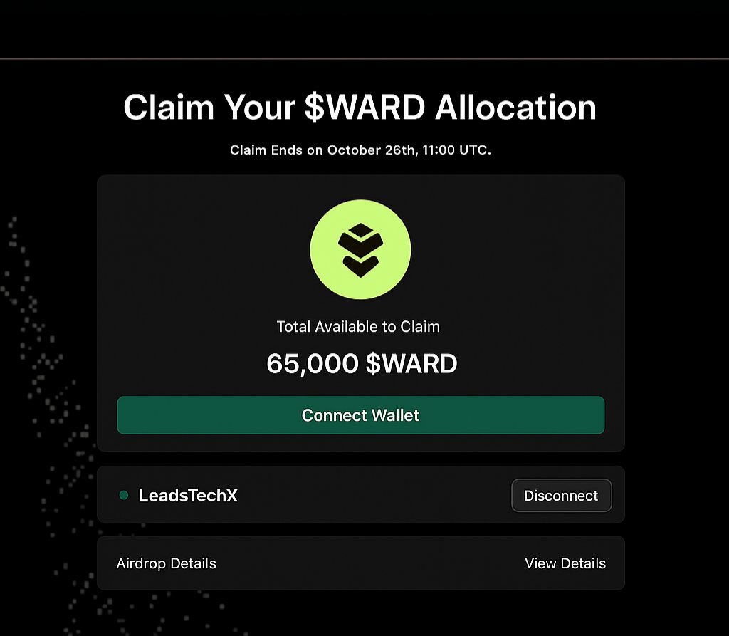 <a href="/wardenprotocol/">Warden</a> Generation is Coming…

The countdown is on.
Don’t get caught sleeping’ when the gates are open.

Here’s the checklist, soldier 🫡

Connect your EVM wallet 

Link your X account (used for yapping) 

Link your Discord (used for Zealy tasks) 

And most importantly,