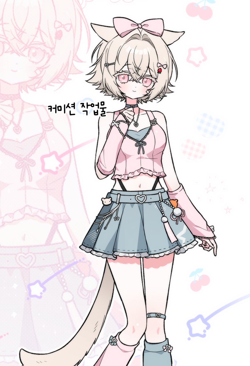 🍀미소녀 박스 작업물