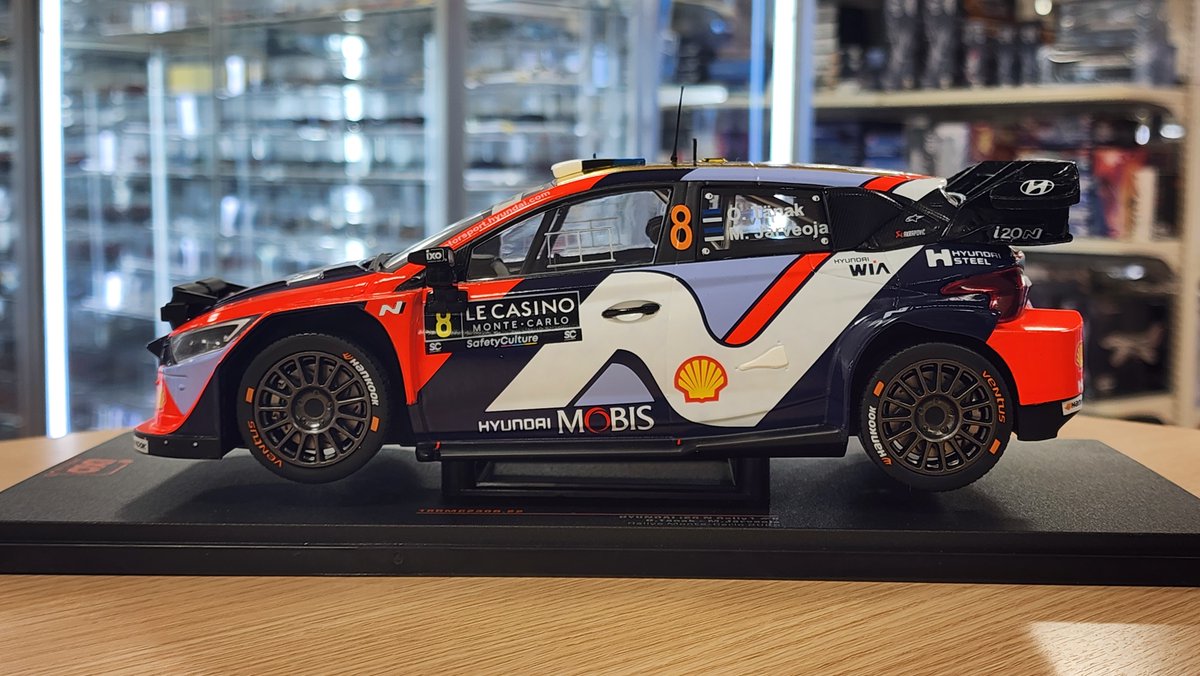 PH_minicar's tweet photo. イクソ新製品　1/18スケール

■18RMC230B　ヒョンデ i20 N ラリー1 2025 WRC ラリー・モンテカルロ No.8 オィット・タナック/マルティン・ヤルヴェオヤ ライトポッド付

楽天市場⇒https://t.co/IfEumhBlWs
yahoo⇒https://t.co/c1yP7unglW https://t.co/6vOpCX5tGw