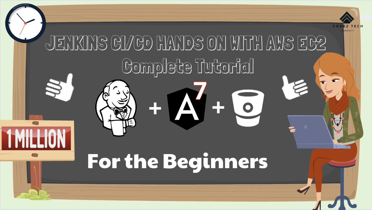 codez_tech's tweet image. Jenkins For Beginners Tutorial - 1 | CI/CD HANDS-ON WITH AWS EC2 | Overview & What is Jenkins?
 
youtube.com/watch?v=rG3yq4…  
#developer #javascript #javascript30 #javadeveloper #100DaysOfCode #CodeNewbie #Java #Angular  #codinglife #CodeNewbie