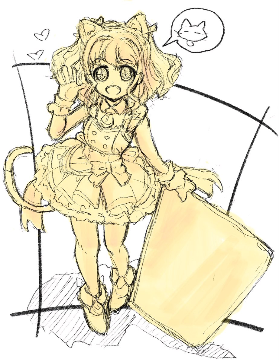 ん〜！誰も描いてくれないから、描いちゃったじゃないですかぁ〜w