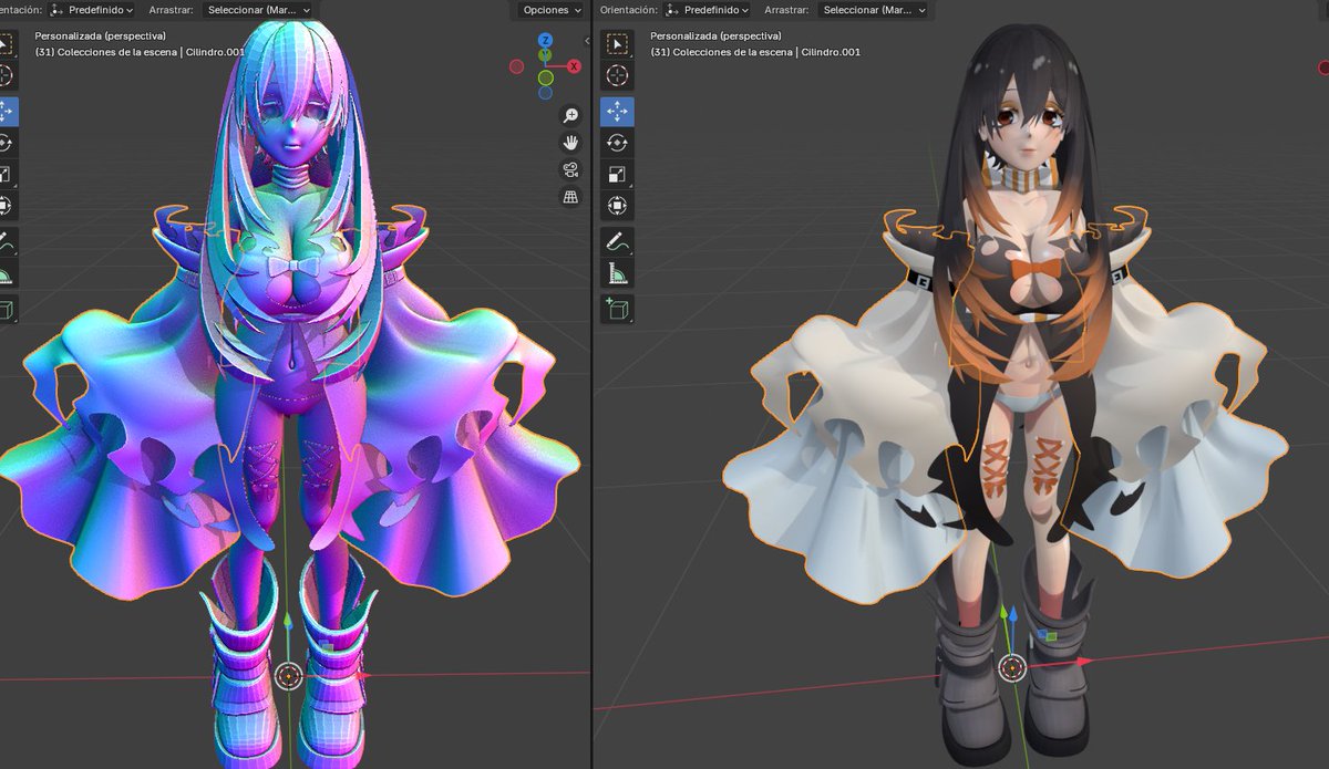 EroSam4VT's tweet image. Termine el texturiza . !! un 99 % #AmoEmpool