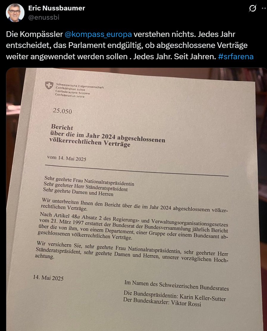fritz_jordi's tweet image. Auch darum ist es ein gravierendes Problem, wenn #Amtseidmissachter im Bundeshaus eine stabile Mehrheit bilden. Ich danke @enussbi für den Hinweis.