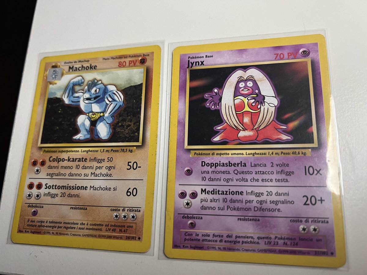 sleepytillz's tweet photo. I found these 2 first edition Pokémon cards (‘95-2000) and since I’m really a noob in this field does anyone know if they have any value at all now? https://t.co/rNw4XmZqnE