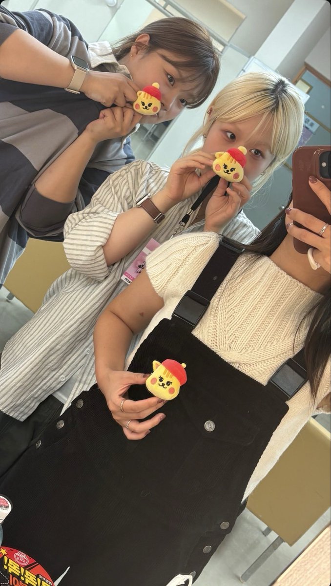 ヘアメイクの先生たちもリチュ持ってる🫶🏻